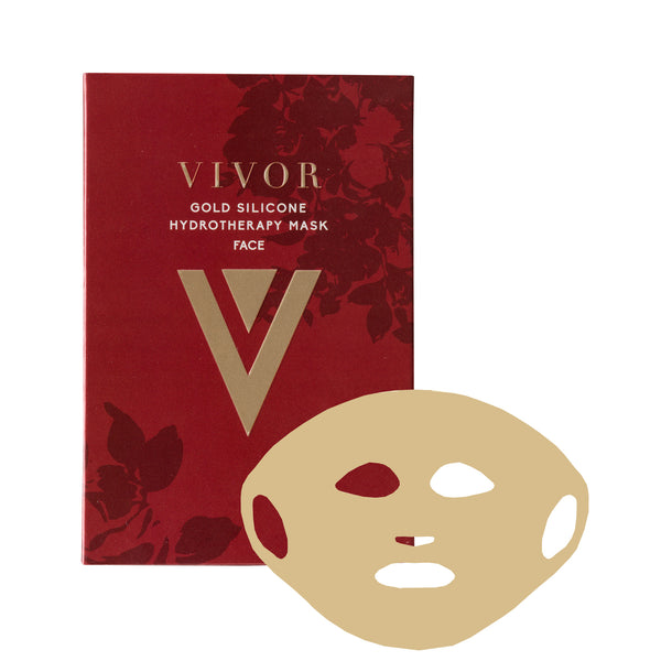 Vivor Gold Silicone Reusable Hydrotherapy Anti-aging Facial Mask